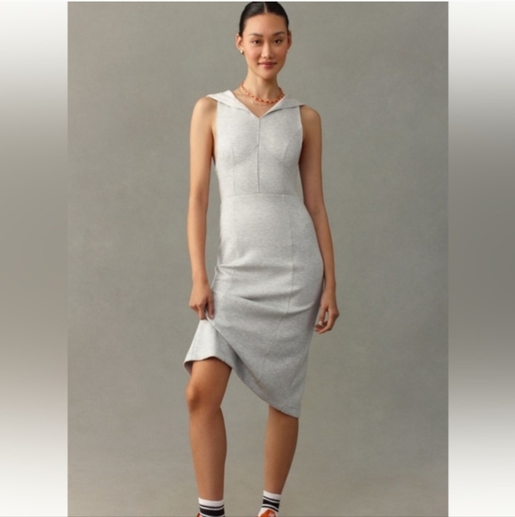 Anthropologie Dresses & Skirts - Daily Practice Polo Tank Midi Dress Sz XXS NWT MSRP $128